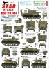 Star Decals 72-A1036 US S.P. Howitzers. M7 Priest, M8 HMC and M4 (105mm). 75th-D-Day-Special. Normandy and France in 1944 1/72
